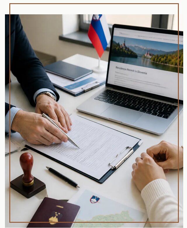 Оформление вида на жительство в Словении под ключ в Троицке