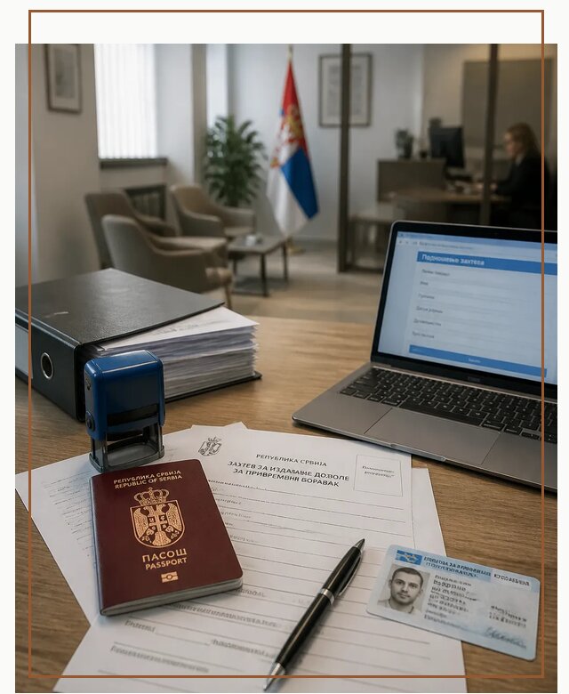 Оформление ПМЖ в Сербии для переезда в Троицке под ключ