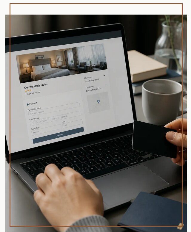 Оплата бронирования Booking в Троицке по цене от 4640 р. | Гиперактив-Трц