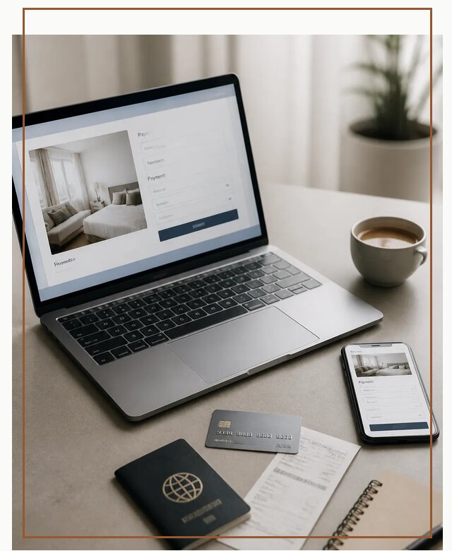 Оплата бронирования Booking и отелей для поездки в Троицке